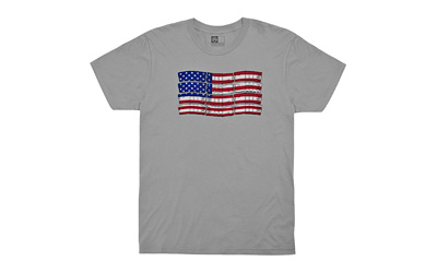 PMAG Flag, Cotton Tee Shirt, XLarge, Gray MAG1180