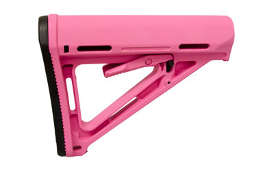 MOE Carbine Stock, Fits AR-15, Mil-Spec, Pink Finish MAG400PNK