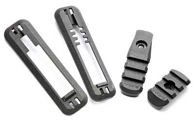 MOE, Rail, Fits MOE Hand Guard, Light Mounting Kit, Short/Cantilever Rails, Pad Mount, Black MAG402-BLK
