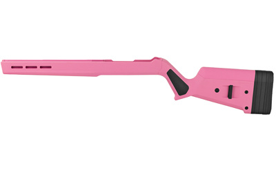 Hunter X-22 Stock, Fits Ruger 10/22, Drop-In Design, Pink Finish MAG548-PNK