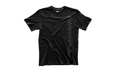Vertical Logo Tee Shirt, M, Black MAG746-001-M