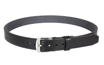 Tejas El Original Gun Belt, 1.25" Width, Black, Bullhide Leather Exterior With Reinforced Polymer Interior, 40" MAG831-001-40