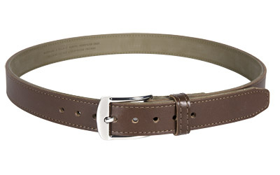Tejas El Original Gun Belt, 1.25" Width, 40", Bullhide Leather Exterior With Reinforced Polymer Interior, Chocolate MAG831-210-40