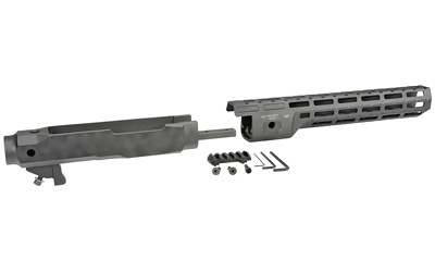 Chassis, 13" Length, Aluminum, Black Anodized Finish, Fits Ruger 10/22, Accepts Fixed Stock (Stock Not Included) MI-1022-FC13