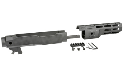 Chassis, 8" Length, Aluminum, Black Anodized Finish, Fits Ruger 10/22, Accepts Fixed Stock (Stock Not Included) MI-1022-FC8