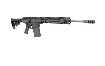 Key Mod Forearm, Fits DPMS .308, 15 Slot, Free Floating, Black Finish MI-308SS15-DLK