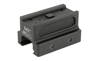Co-Witness Mount, Aluminum, Black Anodized Finish, Fits Aimpoint T-1 MI-T1-CO
