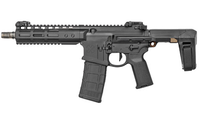 Ghetto Blaster, Pistol, Semi-automatic, 556NATO, 8" Barrel, Aluminum Frame, Black Finish, 30Rd 02000745