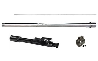 Barrel, Fits AR15, 6.5 Grendel, 18", Threaded 5/8-24, DMR Profile, Stainless Steel, Intermediate Gas Length, Includes BCG and Tunable Gas Block and Intermediate Gas Tube B-6.5-18-INT-TG-BCG