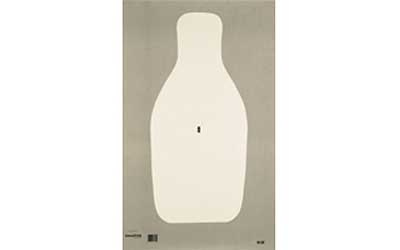 FBI Q Target, 20"X32", Practice Target, 100 Pack 45750