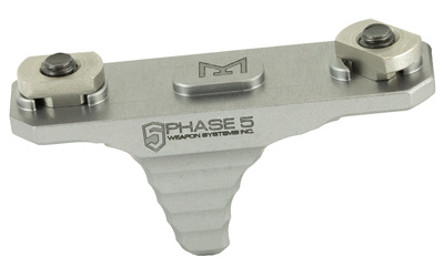 Mini Hand Stop, Compatible with M-LOK Rail Systems, Grey Finish MHS-MLOK-GREY