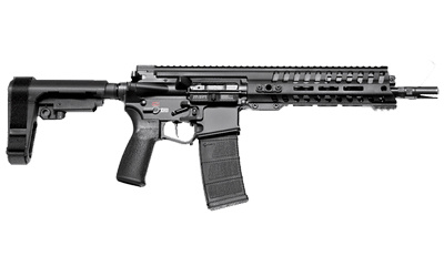 P415 Edge, Semi-automatic, AR, 223 Remington, 556NATO, 10.5", Aluminum, Black, SB Tactical SBA3 Pistol Stabilizing Brace, 30Rd, 1:8, MLOK, Ambidextrous 01127