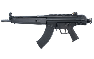 PTR-32K PDWR, Semi-automatic Pistol, 762X39, 12.5" Barrel, Steel Frame, Black Finish, HK33 Plastic Handguard, Anti-Tilt End Cap with Swivel, 5/8X24 Flash Hider, Welded Scope Mount, 1-30Rd Magazine PTR202