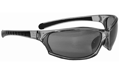 Barrage Glasses, Gray Frame, Amber Anti-Fog Lenses BE0621CS
