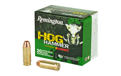 Hog Hammer, 10MM, 155 Grain, Barnes XPB Bullet, 20 Round Box PHH10MM1