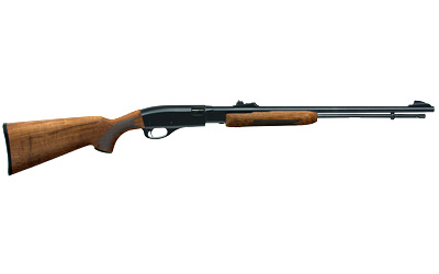 572 BDL, Pump Action Rifle, 22LR, 21" Barrel, Polished Blued Finish, American Walnut Stock, Adjustable Sights R25624