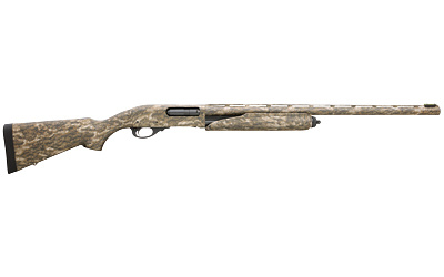 870, Special Purpose Synthetic Super Magnum, Pump Action, 12 Gauge, 3.5" Chamber, 26" Vent Rib Barrel, Mossy Oak Bottomland Camo, Synthetic Stock, HiViz Sights, 4 Rounds R81125