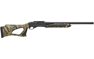 870 Superslug, Pump Action, 12 Gauge, 3" Chamber, 25.5" Rifled Barrel, Matte Black Finish, Mossy Oak Treestand Synthetic Stock, 4 Rounds R82101