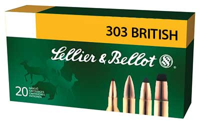 Rifle, 303 British, 180 Grain, Full Metal Jacket, 20 Round Box SB303A