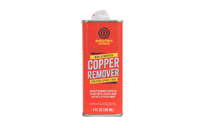 Shooters Choice, Copper Remover, 4oz Plastic Bottle SHF-CRS08