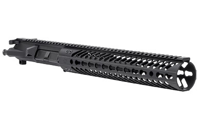 SBR Billet Upper, 300 Blackout, 8" Barrel, Black Finish, MCSR Rail, Includes BCG and Charging Handle 11100057