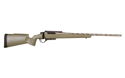 HAVAK, Bolt Action Rifle, 6MM CREEDMOOR, 24" 5R Stainless Match Grade Fluted Barrel, Diamond-like Carbon Finish, Seekins Carbon Fiber Stock, 4Rd, Remington 700 Short Action Platform, Timney Trigger, 20MOA Picatinny Rail, Detachable Magazine, Integrated R