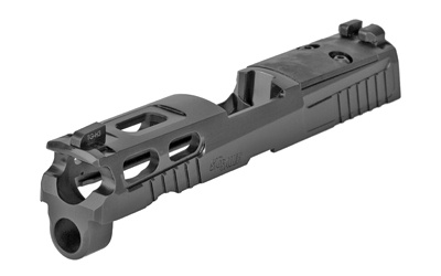 P320 PROCUT Slide Assembly, XRAY3 Sights, R2 Optic Ready, Compatible with 3.9" 9MM Barrel, Black Finish 8900172