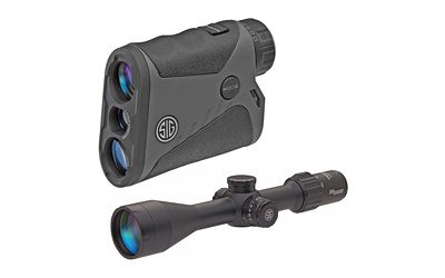 BDX Combo Kit, KILO1400BDX Laser Rangefinder, SIERRA3BDX 4.5-14X50mm Rifle Scope, Black Finish SOK14BDX03