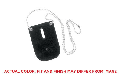 Model 7352 Badge Holder with Neck Chain, Black Finish 7352-2