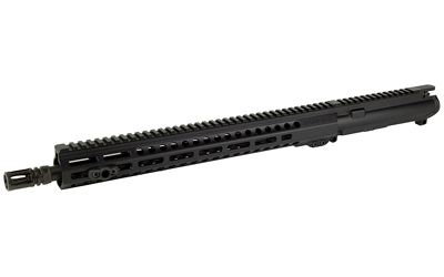 EXO3 Complete Upper, 300 Blackout, 16" Combat Barrel, 1:7" Twist, QPQ Finish, Black, 15" EXO3 M-LOK Handguard, A2 Flash Hider EXO3UPPER-16-300