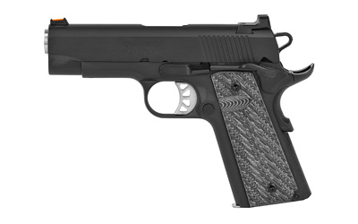 Gear Up Package, Range Officer Elite, Champion, Semi-automatic, 1911, 9MM, 4" Match Grade Barrel, Alloy Frame, Black T Finish, G10 Black Grips, 9Rd, 5 Magazines, Ambidextrous Thumb Safety, Fiber Optic Front Sight and Tactical Ledge Rear Sight, Range Bag