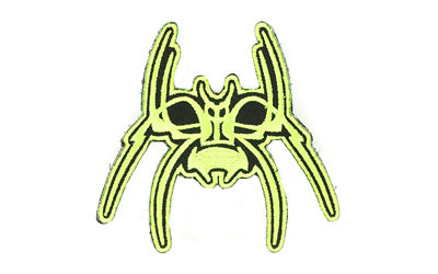 Spider Patch, Black and Green Finish SGP0017