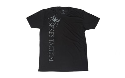Vertical Spike's Tactical w/ Spider Tee Shirt, XL, Black, SGT1069-XL