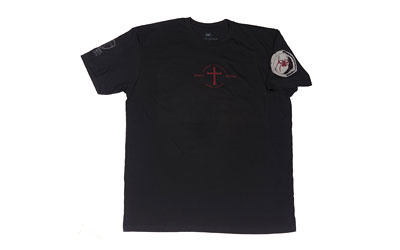 If God Be For Me  Spike's Tactical Tee Shirt, Large, Black SGT1075-L