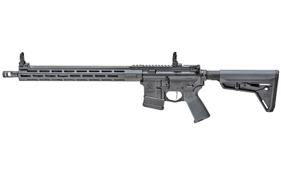 SAINT Victor, Semi-automatic, AR, 223 Remington/556NATO, 16" Barrel, 1:8 Twist, Gray Finish, BCM Trigger Guard & Mod 0 Stock, 15" M-LOK Free Float Handguard, Flip Up Front and Rear Low Profile Springfield Sights, 10Rd PMAG STV916556YLC