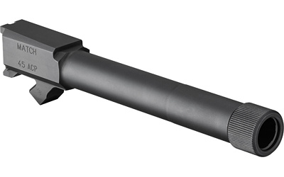 XD-M Threaded Barrel, 45 ACP, Fits XD-M 45 ACP, 4.5", Melonite Finish, Black XDM4501TB-KIT