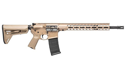 STAG-15, Tactical, Semi-automatic Rifle, AR, 223 Remington/556NATO, 16" Barrel, 1:7 Twist, Cerakote Finish, Flat Dark Earth, Magpul MOE Pistol Grip, Magpul MOE SL Stock, 13.5" Stag 15 SL M-LOK Handguard, 30 Rounds, 1 Magazine STAG15000222