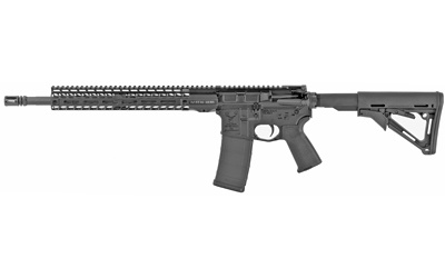 Tactical, Left Hand, Semi Automatic, 223Rem/556NATO, 16" Barrel, Black Finish, Magpul CTR Stock, 30Rd, Stag M-LOK Slimline Handguard STAG800006L