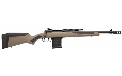 110, Scout, Bolt, Short Action, 308 Winchester, 16.5" Barrel, Flat Dark Earth Finish, Synthetic Stock, Right Hand, 1 Mag, Muzzle Brake, 10Rd 57026