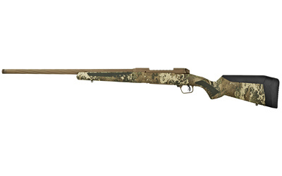 110 High Country, Bolt Action, 7MM-08 Remington, 22" Threaded Barrel, PVD Finish, True Timber Strata Camo Synthetic AccuStock, AccuTrigger, Detachable Box Magazine, 4Rd, Right Hand 57415