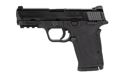 M&P9 SHIELD EZ M2.0 Range Kit, Internal Hammer Fired, Semi-automatic, Polymer Frame Pistol, Micro-Compact, 9MM, 3.675" Barrel, Armornite Finish, Black, 3-Dot Sights, Manual Thumb Safety, 8 Rounds, 2 Magazines, Range Kit includes Walker's Clear Sport Glas