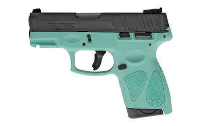 G2S, Semi-automatic, Sub Compact Pistol, 9MM, 3.25" Barrel, Polymer Frame, Cyan/Black Finish, Adjustable Sights, 7Rd, 2 Magazines 1-G2S931C