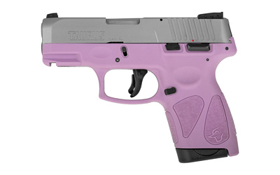 G2S, Semi-automatic, Sub Compact Pistol, 9MM, 3.25" Barrel, Polymer Frame, Light Purple/Stainless Finish, Adjustable Sights, 7Rd, 2 Magazines 1-G2S939LP