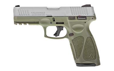 G3, Semi-automatic, Full Size, 9MM, 4" Barrel, Polymer Frame, Stainless/OD Green, 2 Magazines, 1-15Rd & 1-17Rd 1-G3949O