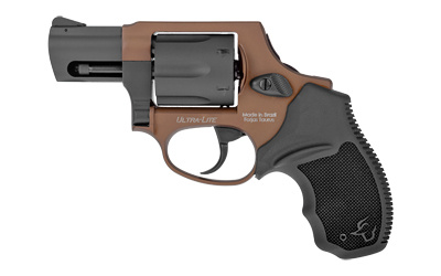 856CH, Revolver, 38 Special, 2" Barrel, Alloy Frame, Bronze/Black Finish, Rubber Grips, Fixed Sights, Concealed Hammer, 6Rd 2-856021ULCH12