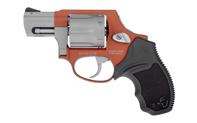 856CH, Revolver, 38 Special, 2" Barrel, Alloy Frame, Burnt Orange/Stainless Finish, Rubber Grips, Fixed Sights, Concealed Hammer, 6Rd 2-856029ULCH13
