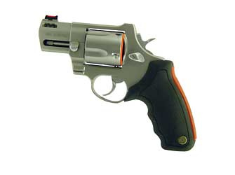 Model 454, Raging Bull, Large Frame, 454 Casull, 2.5" Ported Barrel, Steel Frame, Matte Stainless Finish, Rubber Grips, Adjustable Sights, 5Rd 2-454029M