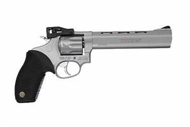 Model 990 Tracker, 22LR, 6.5" Heavy Barrel, Steel Frame, Stainless Finish, Rubber Grips, Adjustable Sights, 9Rd 2-990069