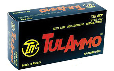 Target, 380ACP, 91 Grain, Full Metal Jacket TA380910