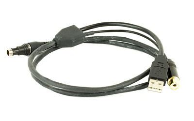 Download Cable, Accessory, Black, Fits Trijicon Electro Optics IRDACC-9704